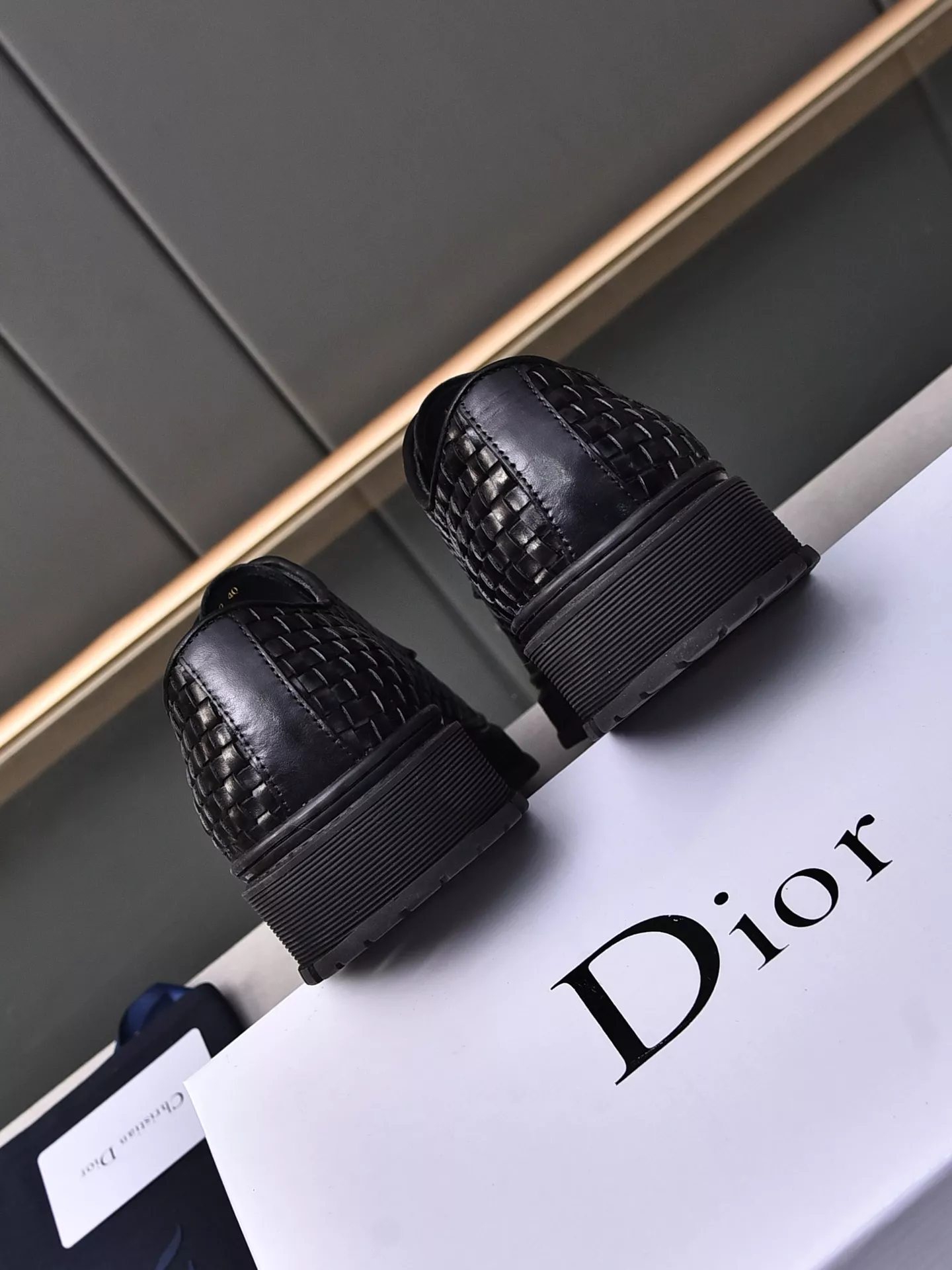 christian dior cuir chaussures pour homme s_12b533b4